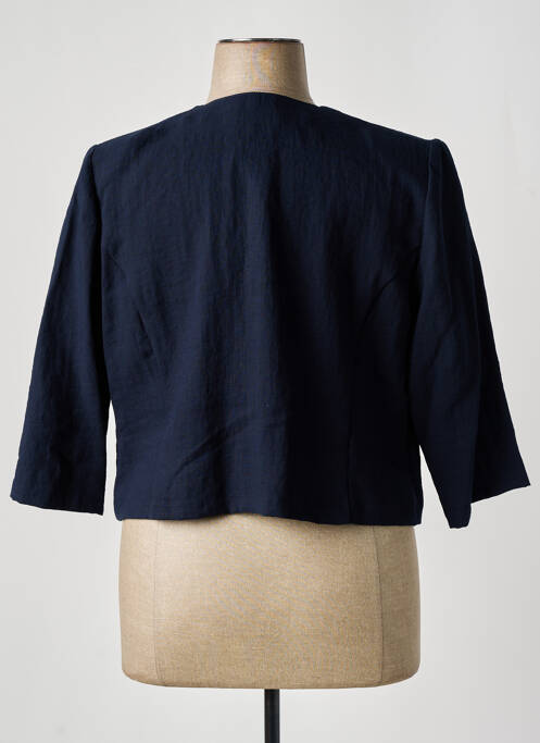 Veste chic bleu GEVANA pour femme