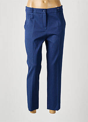 Pantalon 7/8 stretch taille normale bleu ESTEL COLLECTION femme