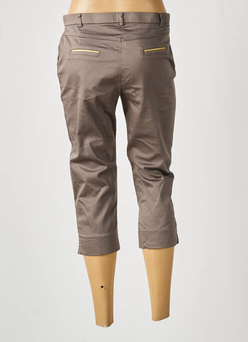 Pantacourt gris CHRISTINE LAURE pour femme