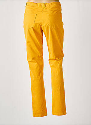 Jegging tissage popeline taille normale jaune MERI & ESCA femme