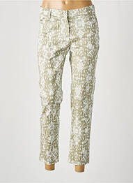 Pantalon 7/8 stretch taille normale vert MERI & ESCA femme