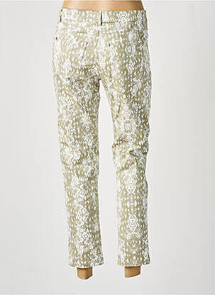 Pantalon 7/8 stretch taille normale vert MERI & ESCA femme