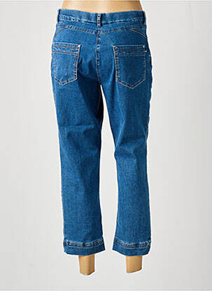 Jeans coupe droite stretch taille normale bleu CHRISTINE LAURE femme