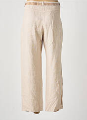 Pantalon large beige DIPLODOCUS pour femme seconde vue