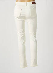 Pantalon slim beige JULIE GUERLANDE pour femme seconde vue