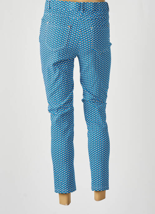 Pantalon 7/8 bleu GUY DUBOUIS femme