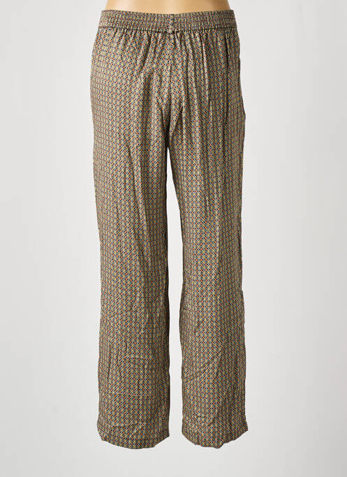 Pantalon large marron DIPLODOCUS pour femme