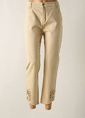 Pantalon 7/8 beige LOLITAS&L pour femme seconde vue