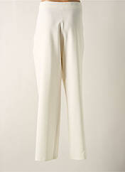 Pantalon droit blanc GREGORY PAT pour femme seconde vue