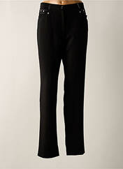 Pantalon droit noir CHRISTINE LAURE pour femme seconde vue