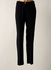 Pantalon droit noir CHRISTINE LAURE pour femme seconde vue