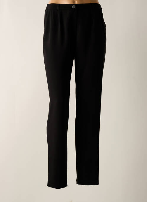 Pantalon droit noir CHRISTINE LAURE pour femme