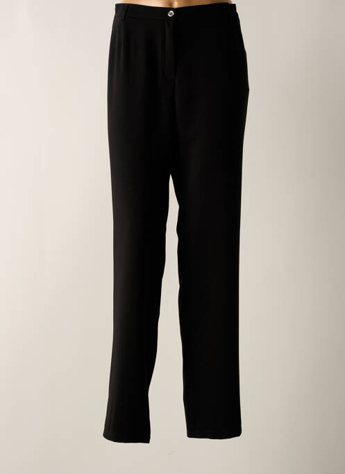 Pantalon droit noir CHRISTINE LAURE pour femme