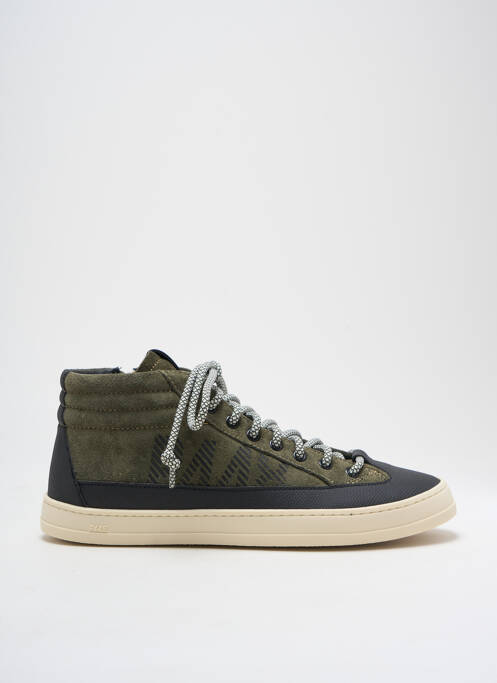 Baskets vert P448 pour homme