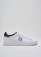 Baskets blanc FRED PERRY pour femme seconde vue