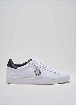 Baskets blanc FRED PERRY pour femme