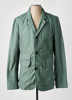 Blazer vert RAW-7 pour homme