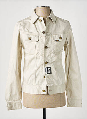 Veste casual beige LEE pour homme