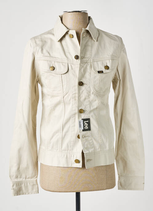 Veste casual beige LEE pour homme