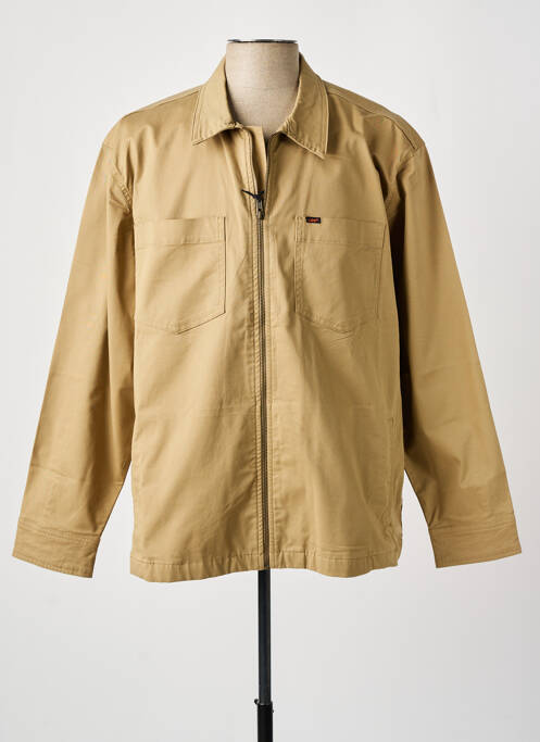 Veste casual beige LEE pour homme