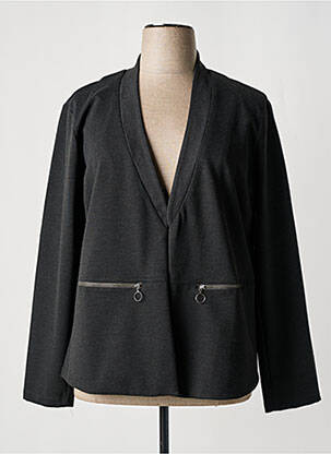 Veste casual poches gris NO SECRET femme