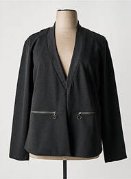Veste casual poches gris NO SECRET femme