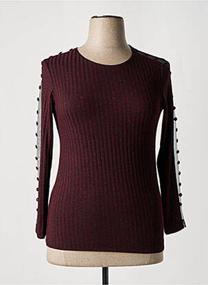 T-shirt manches longues manches longues rouge MERI & ESCA femme