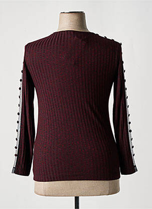 T-shirt manches longues manches longues rouge MERI & ESCA femme