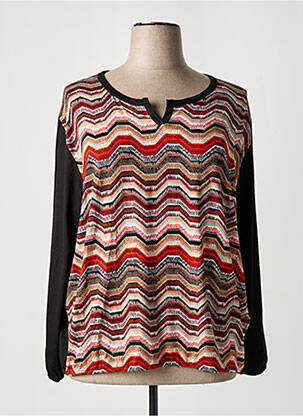 T-shirt manches longues manches longues noir HAJO femme