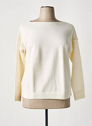 Pull beige PAZ TORRAS pour femme