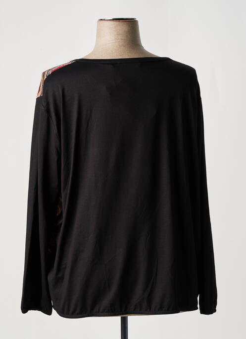 T-shirt manches longues manches longues noir HAJO femme