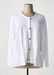 Gilet manches longues blanc GRIFFON pour femme seconde vue