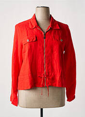 Veste casual rouge MALOKA pour femme seconde vue