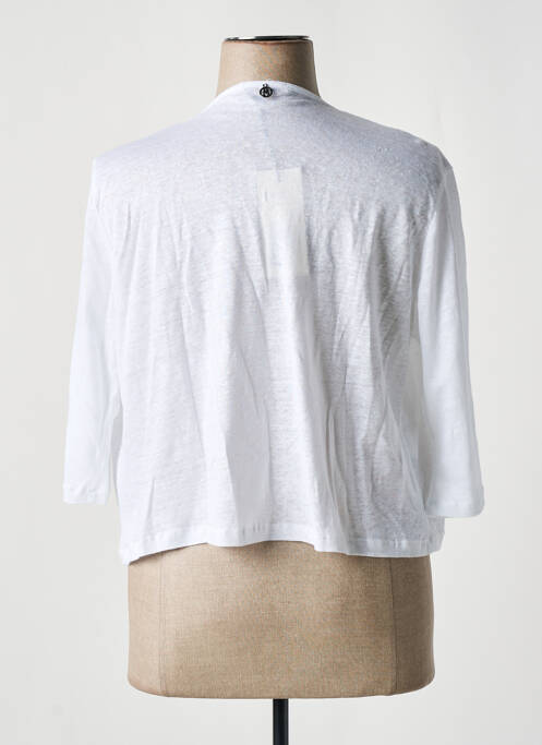 Gilet manches longues blanc MALOKA femme