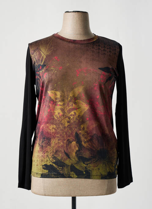 Top noir KARTING pour femme