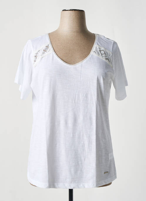 T-shirt blanc AGATHE & LOUISE pour femme