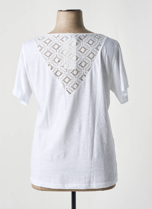 T-shirt blanc AGATHE & LOUISE pour femme