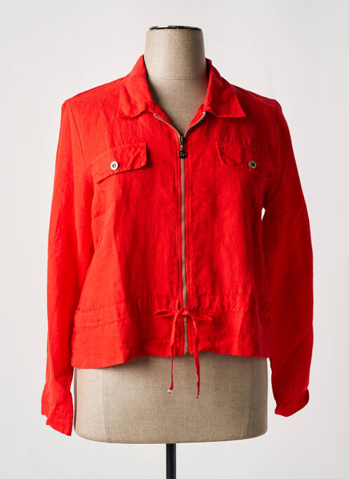 Veste casual rouge MALOKA pour femme