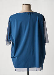 Blouse bleu MALOKA pour femme seconde vue