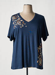 T-shirt bleu MERI & ESCA pour femme seconde vue