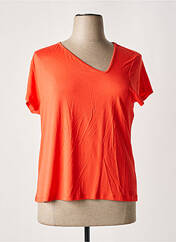 T-shirt orange PAUL BRIAL pour femme seconde vue