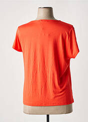 T-shirt orange PAUL BRIAL pour femme seconde vue