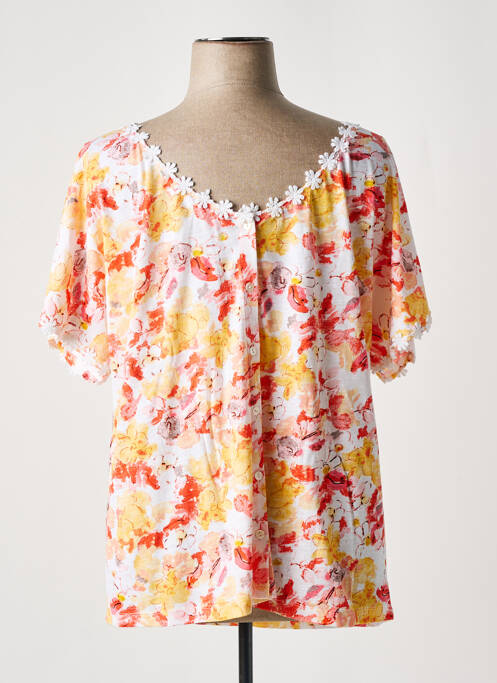 T-shirt orange AGATHE & LOUISE pour femme