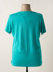 T-shirt bleu I.ODENA pour femme seconde vue