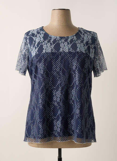 Top bleu TELMAIL pour femme