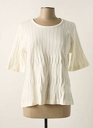 Pull beige GRIFFON pour femme