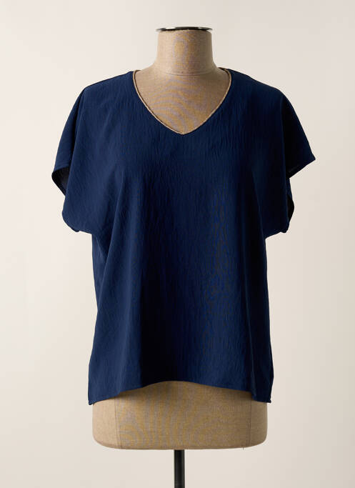 Blouse bleu GRIFFON pour femme