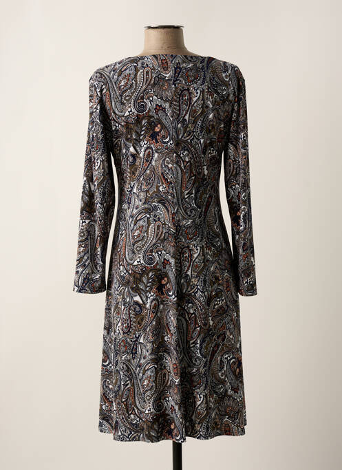 Robe mi-longue bleu GEVANA pour femme