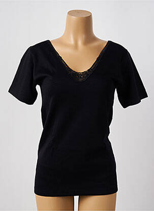 Top/caraco noir MORETTA femme