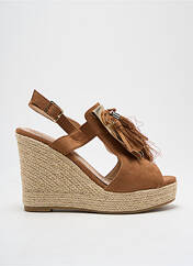 Espadrilles marron PLAYA pour femme seconde vue